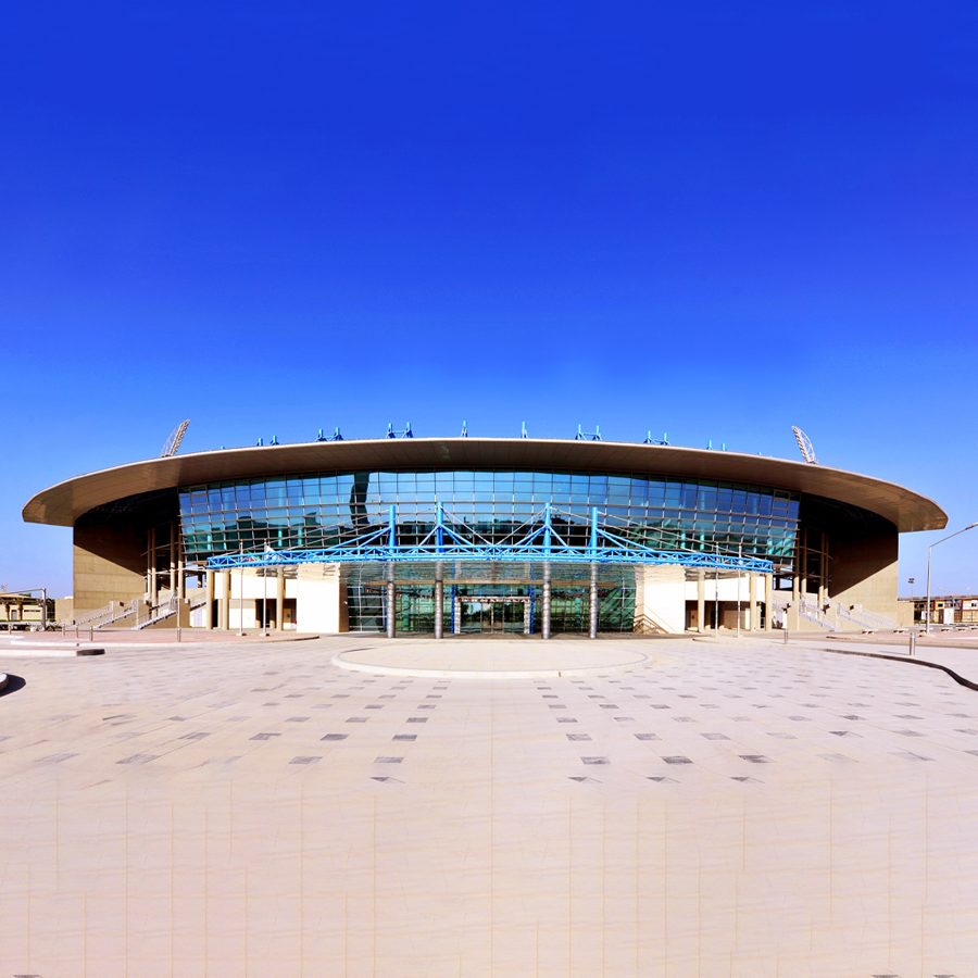 THE STADIUM AND SPORTS FACILITIES AT SHUWAIKH CAMPUS